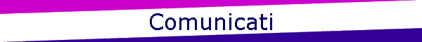 Comunicati